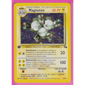 CARTE POKEMON 11/62 FOSSILE...