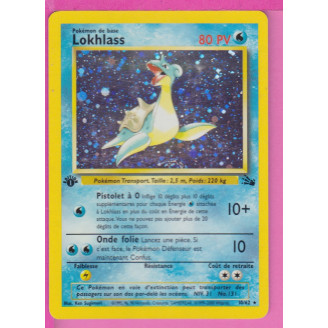 CARTE POKEMON 10/62 FOSSILE...