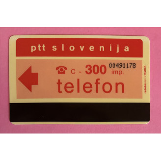 SLOVÉNIE télécarte C-300...