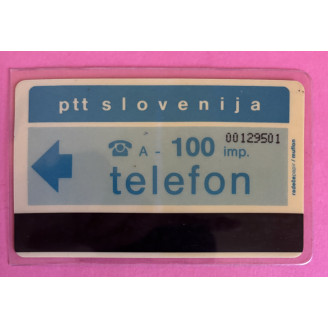 SLOVÉNIE télécarte A-100...