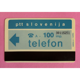 SLOVÉNIE télécarte A-100...