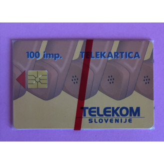 SLOVÉNIE télécarte 100 imp...
