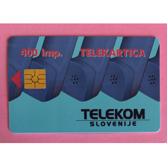 SLOVÉNIE télécarte 400 imp...