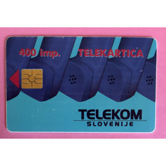 SLOVÉNIE télécarte 400 imp...