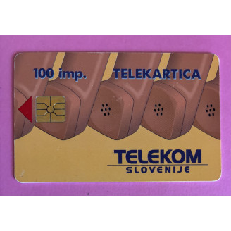 SLOVÉNIE télécarte 100 imp...