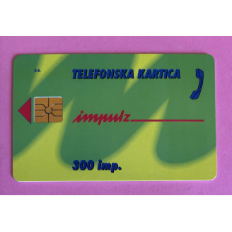 SLOVÉNIE télécarte 300 imp...