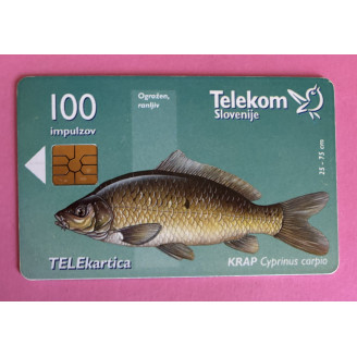 SLOVÉNIE télécarte 100 imp...