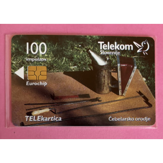 SLOVÉNIE télécarte 100 imp...