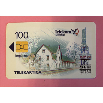 SLOVÉNIE télécarte 100 imp...