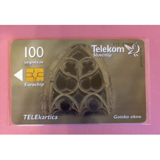 SLOVÉNIE télécarte 100 imp...