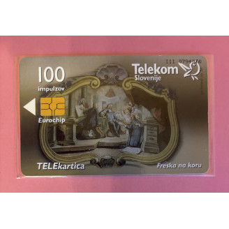 SLOVÉNIE télécarte 100 imp...