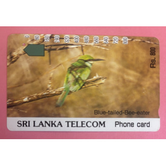 SRI LANKA télécarte Rs.800...