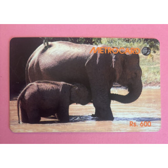 SRI LANKA télécarte Rs.600...