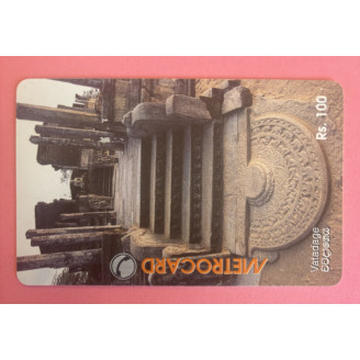 SRI LANKA télécarte Rs.100...