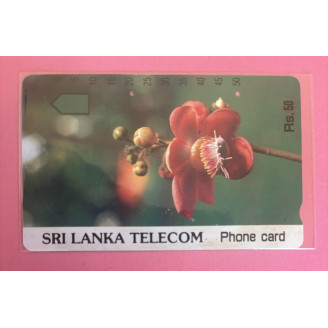 SRI LANKA télécarte Rs.50...