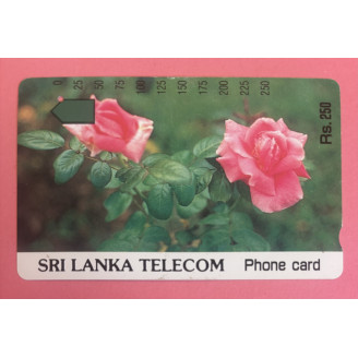 SRI LANKA télécarte Rs.250...