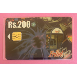 SRI LANKA télécarte Rs.200...