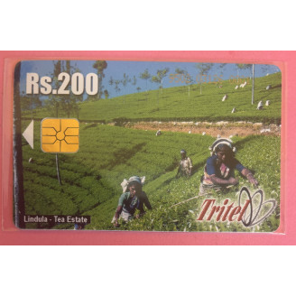 SRI LANKA télécarte Rs.200...
