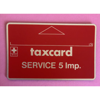SUISSE télécarte 5 Units...