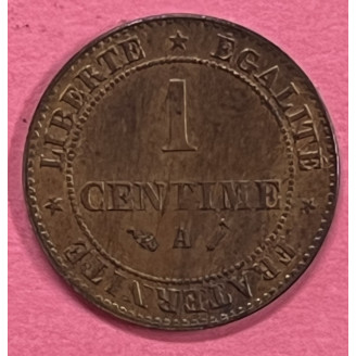FRANCE 1 CENTIME CERES 1889...