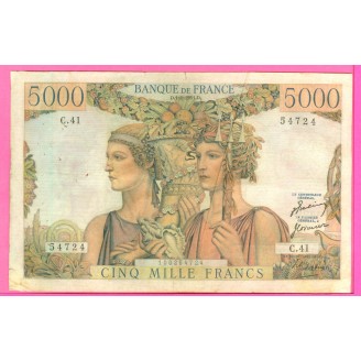 5000 Francs Terre Et Mer...