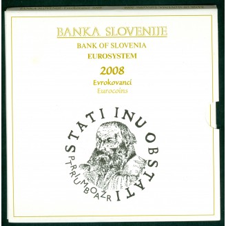 Coffret BU Slovénie 2008