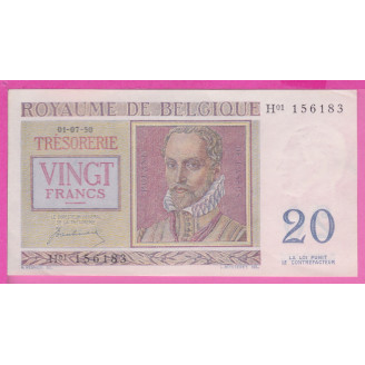 Belgique P.132a Etat SPL 20...