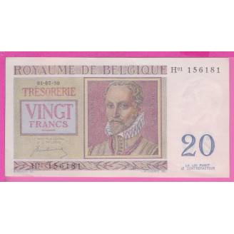 Belgique P.132a Etat Pr...