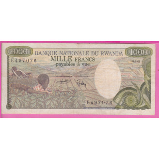 Rwanda P.14 ETAT TB 1000...