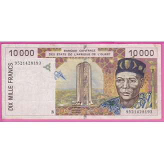Bénin P.214Bc ETAT B 10000...