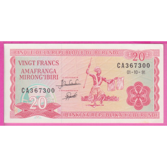 Burundi P.27c Etat Pr NEUF...