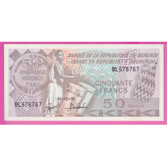 Burundi P.28c Etat Pr NEUF...