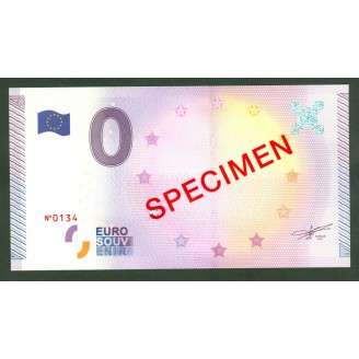 Specimen 0 Euro Billet...