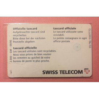 SUISSE télécarte  10 CHF...