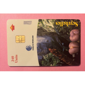 SEYCHELLES télécarte  240...