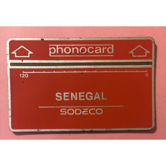 SENEGAL télécarte 120 Units...