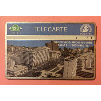 SENEGAL télécarte 120 Units...