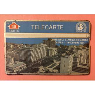 SENEGAL télécarte 40 Units...