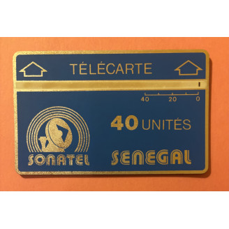 SENEGAL télécarte 40 Units...