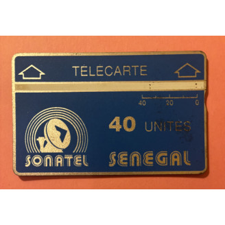 SENEGAL télécarte 40 Units...
