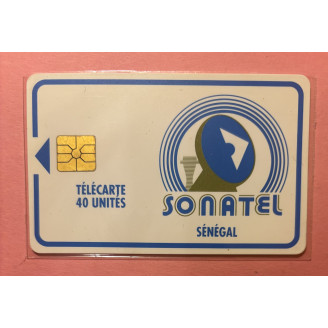 SENEGAL télécarte 40 Units...