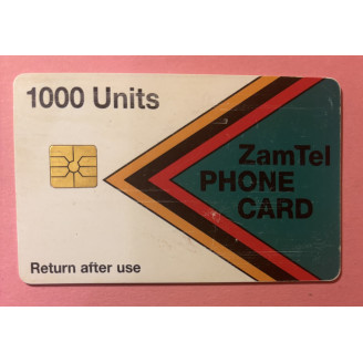 ZAMBIE 1000 Units Zamtel...