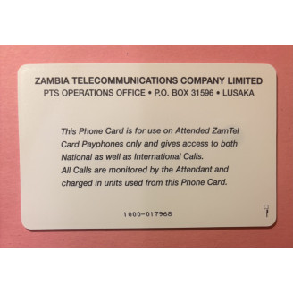 ZAMBIE 1000 Units Zamtel...