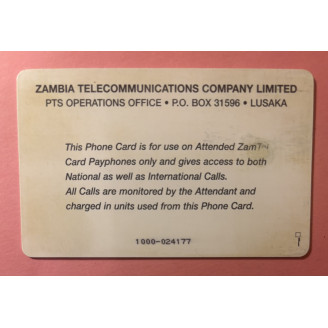 ZAMBIE 1000 Units Zamtel...