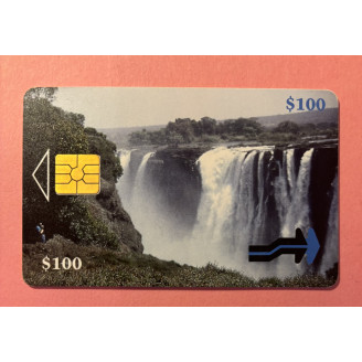 ZIMBABWE télécarte 100$...