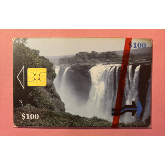 ZIMBABWE télécarte NSB 100$...