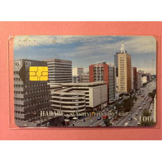 ZIMBABWE télécarte 100$...