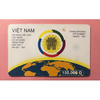 VIETNAM télécarte 150 000 D...
