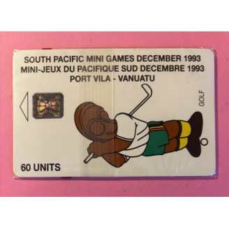 VANUATU télécarte 60 Units...