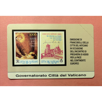 VATICAN télécarte 10000£ D1...